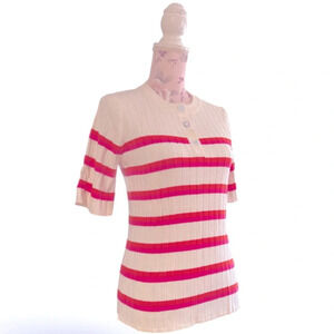 Villa Gallo Striped Sweater Top